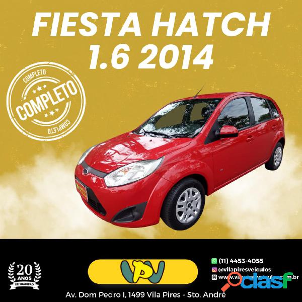 FORD FIESTA 1.6 16V FLEX MEC. 5P VERMELHO 2014 1.6 FLEX