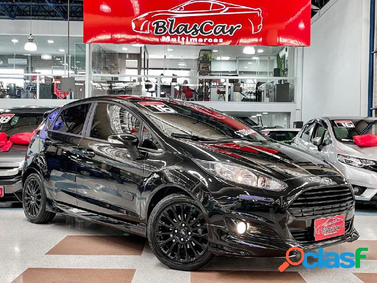 FORD FIESTA SE 1.6 16V PRETO 2016 1.6 FLEX