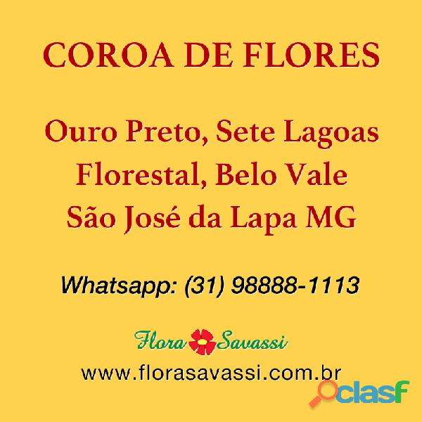 Floricultura coroa de flores Ouro Preto, Sete Lagoas,