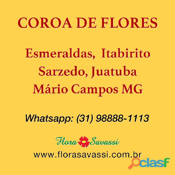 Floricultura coroa de flores em Esmeraldas, Itabirito,