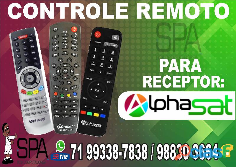 Controle Remoto AlphaSat Chroma em Salvador Ba
