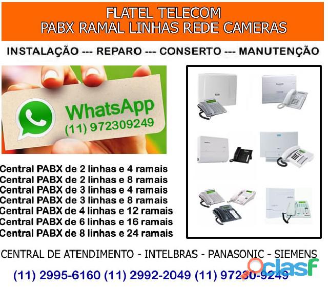 telefone central de PABX