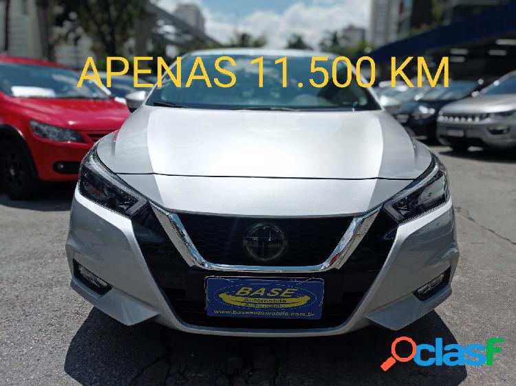 NISSAN VERSA EXCLUSIVE 1.6 16V FLEX AUT. PRATA 2022 1.6 FLEX