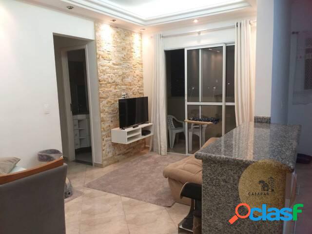 Apartamento 60m², com 2 Dormitórios e Planejados, Centro