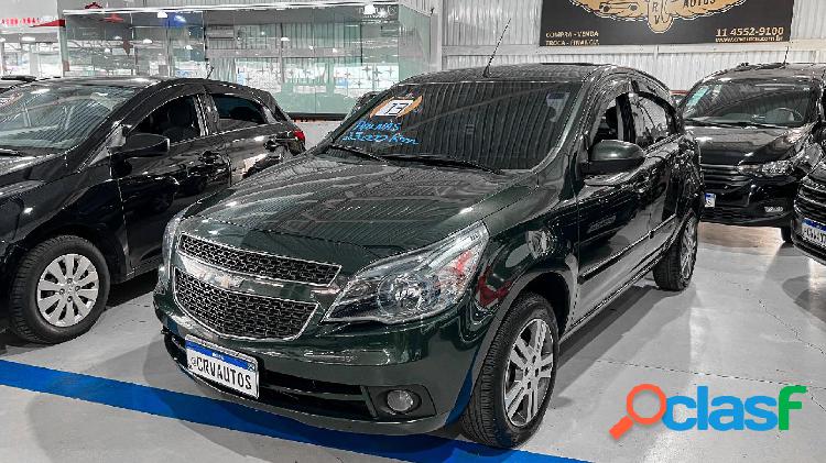 CHEVROLET AGILE LTZ 1.4 MPFI 8V FLEXPOWER 5P VERDE 2013 1.4