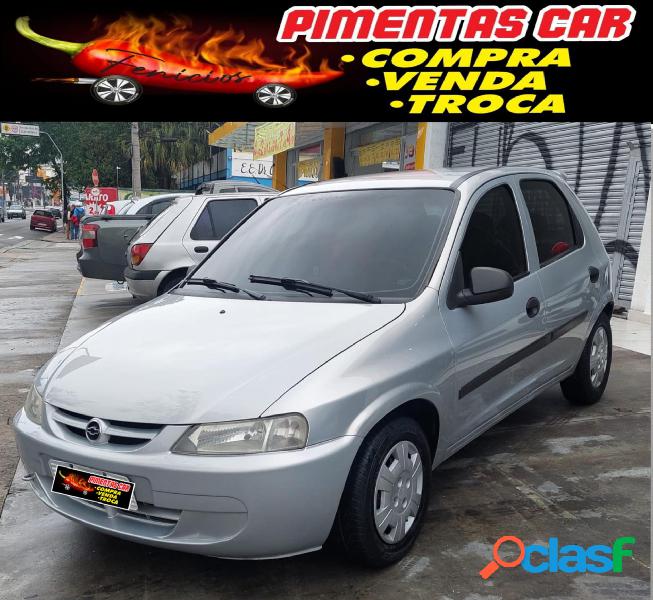 CHEVROLET CELTA 1.0 SUPER 1.0 MPFI VHC 8V 5P PRATA 2003 1.0