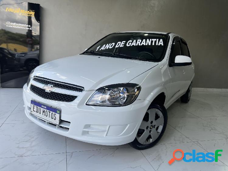 CHEVROLET CELTA LT 1.0 FLEX 4 PORTAS BRANCO 2015 1.0 FLEX