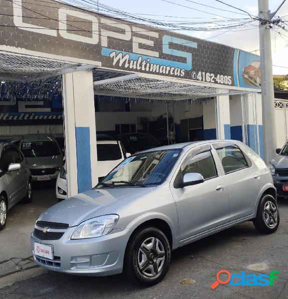 CHEVROLET CELTA SPIRIT LT 1.0 MPFI 8V FLEXP. 5P PRATA 2012