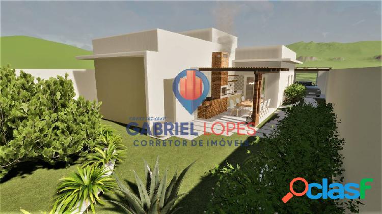 Casa com 3 quartos, sendo 1 suíte - Pontal St. Marina -