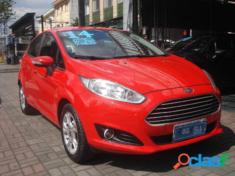 FORD FIESTA SE 1.5 16V FLEX 5P VERMELHO 2014 1.5 FLEX