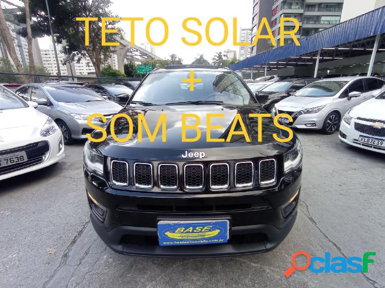 JEEP COMPASS LONGITUDE 2.0 4X2 FLEX 16V AUT. PRETO 2017 2.0