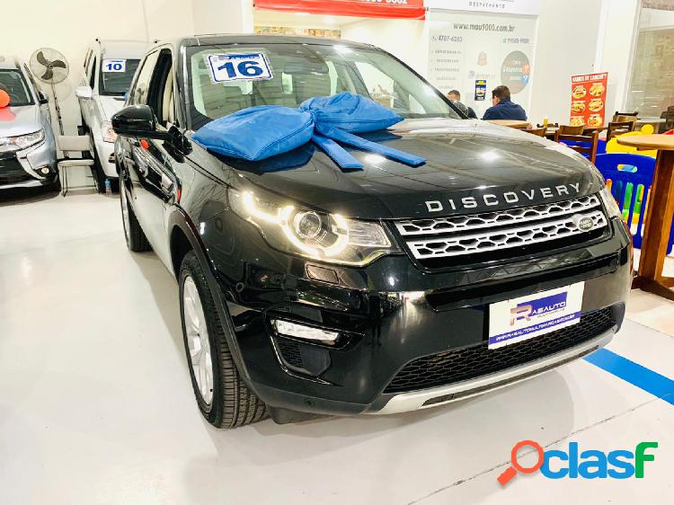 LAND ROVER DISCOVERY SPORT SD4 HSE PRETO 2016 2.2 DIESEL