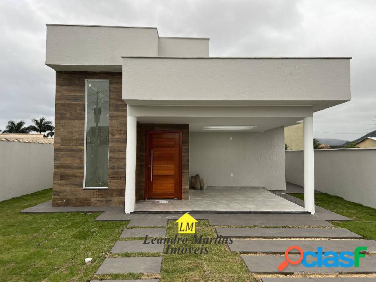 LINDÍSSIMA CASA COM 3 QUARTOS EM ITAIPUAÇU !! PISCINA E