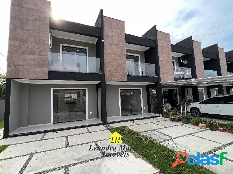 LINDÍSSIMAS CASAS DUPLEX COM ÓTIMA LOCALIZAÇÃO - PROX A
