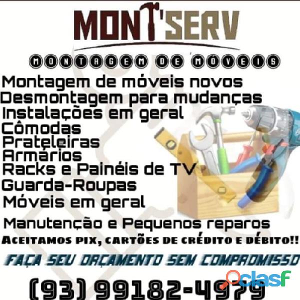 Mont'serv Montagem de Móveis.