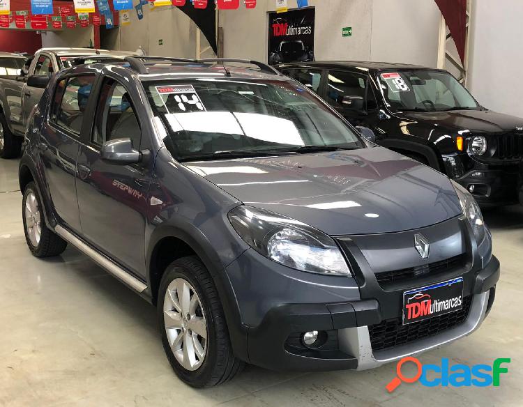 RENAULT SANDERO STEPWAY HI-FLEX 1.6 16V 5P AUT. CINZA 2014
