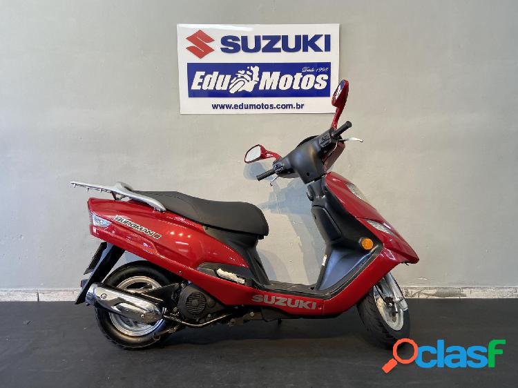 SUZUKI BURGMAN 125I VERMELHO 2012 125 GASOLINA