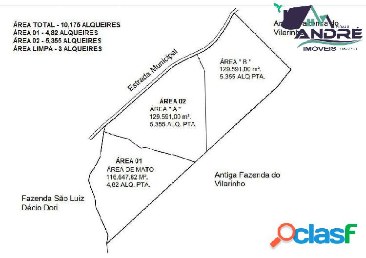 Sítio, 10,17 alqueires, região rural de Tejupa/SP