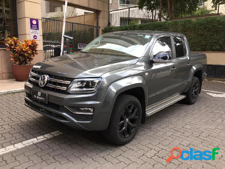 VOLKSWAGEN AMAROK HIGH.CD 2.0 16V TDI 4X4 DIES. AUT CINZA