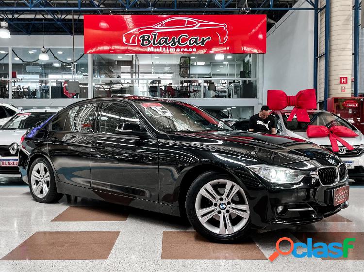 BMW 320IA 2.0 TURBO ACTIVEFLEX 16V GP PRETO 2015 2.0 FLEX