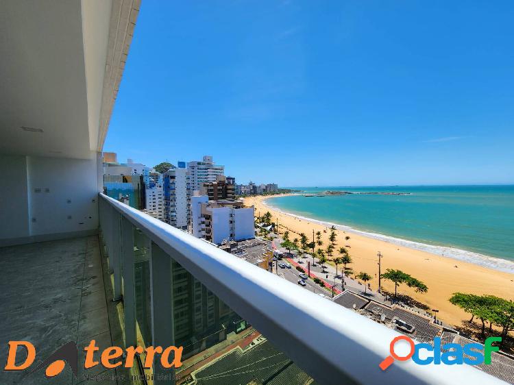 Cobertura duplex nova, com vista para o mar, na Praia da