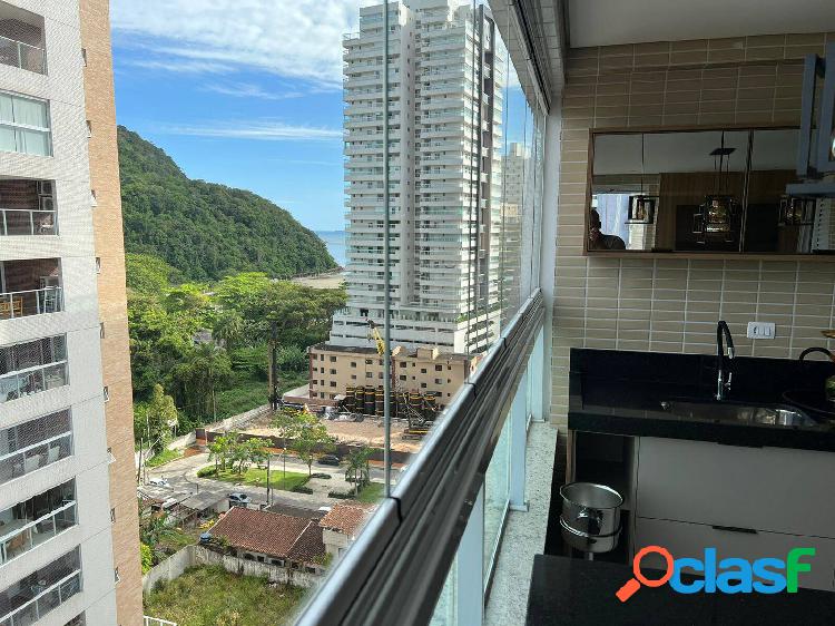 Apartamento em Praia Grande no Canto do Forte, sendo 3