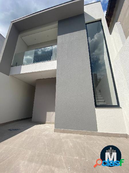 Casa 3 Quartos à venda com suíte, sacada e 2 vagas - Vila