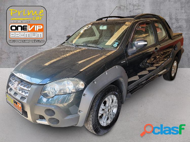 FIAT STRADA ADV.1.8 16V DUALOGIC FLEX CD CINZA 2012 1.8 FLEX