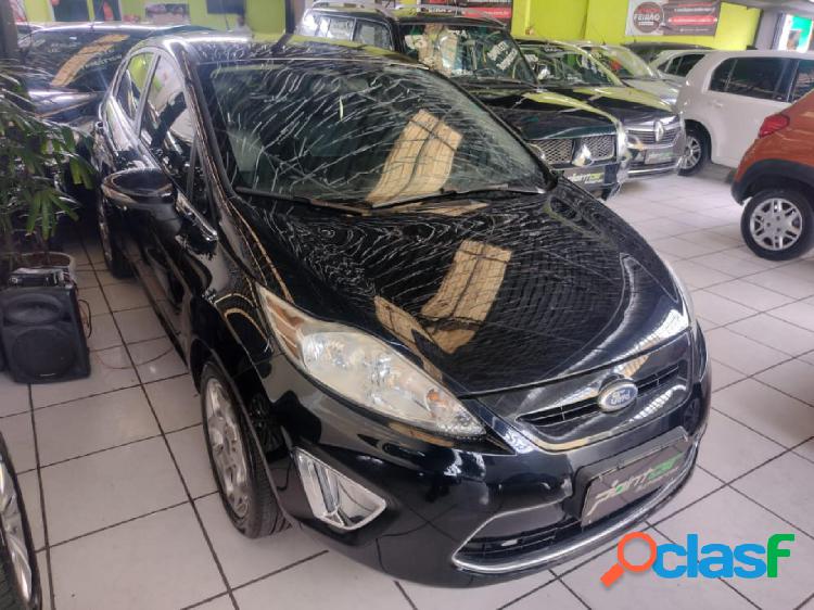 FORD FIESTA SE 1.6 16V FLEX 5P PRETO 2012 1.6 FLEX