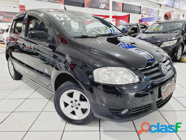 VOLKSWAGEN FOX ROUTE 1.0 MI TOTAL FLEX 8V 5P PRETO 2009 1.0