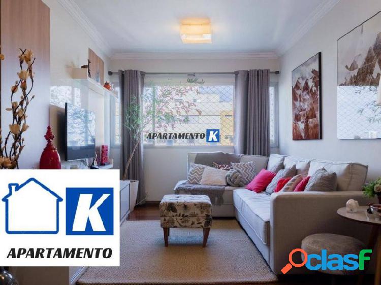Apartamento p/ VENDA 108m², 3 dormitórios, 1 suíte, 1