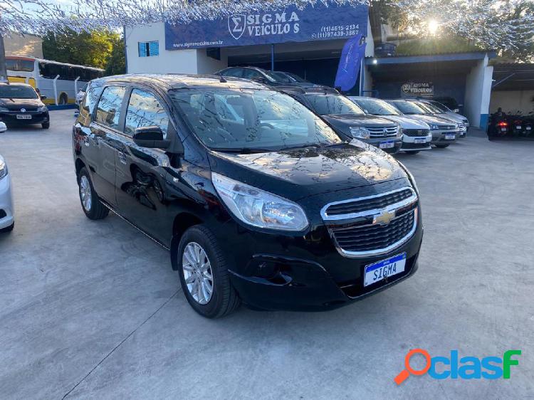 CHEVROLET SPIN LT 1.8 8V ECONO.FLEX 5P AUT. PRETO 2013 1.8