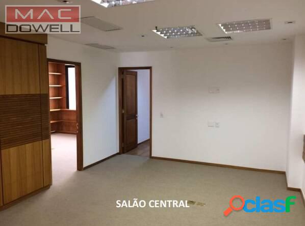 Locação - Sala comercial de 150 m² com 2 vagas -