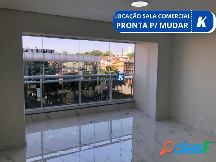 Sala Comercial LOCAÇÃO 51m², 1 Vaga - Pronta para