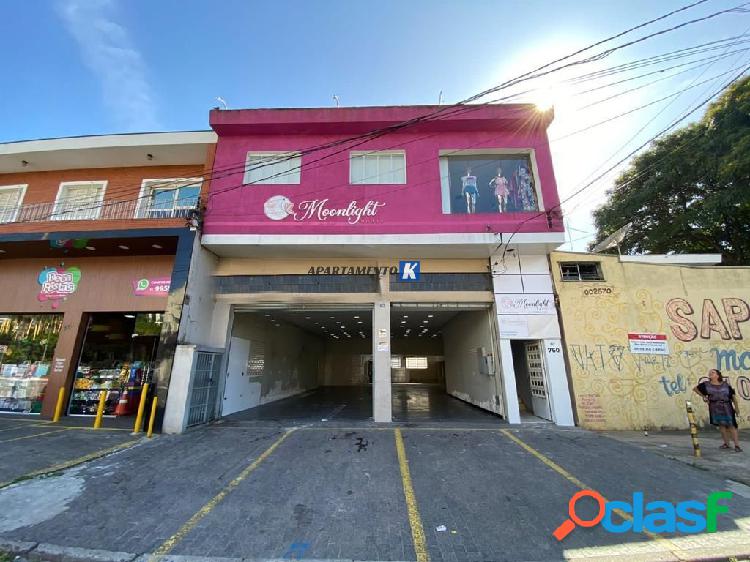 Salão Comercial LOCAÇÃO 263m², 3 Vagas - 200 metros