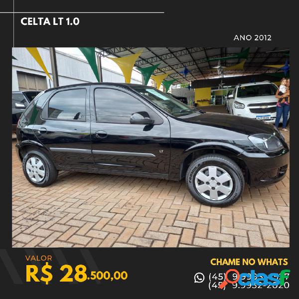 CHEVROLET CELTA SPIRIT LT 1.0 MPFI 8V FLEXP. 5P PRETO 2012