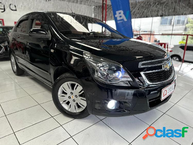 CHEVROLET COBALT LTZ 1.8 8V ECONO.FLEX 4P AUT. PRETO 2014