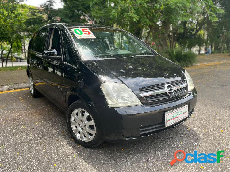 CHEVROLET MERIVA MAXX 1.8 MPFI 8V FLEXPOWER PRETO 2005 1.8