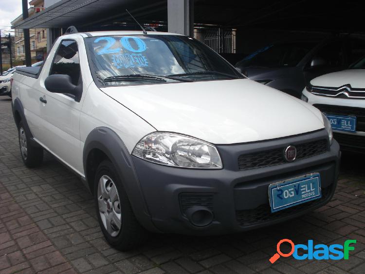 FIAT STRADA WORKING HARD 1.4 FIRE FLEX 8V CS BRANCO 2020 1.4