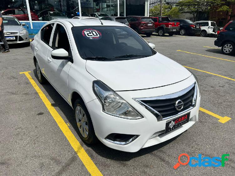 NISSAN VERSA 1.0 12V FLEXSTART 4P MEC. BRANCO 2020 1.0