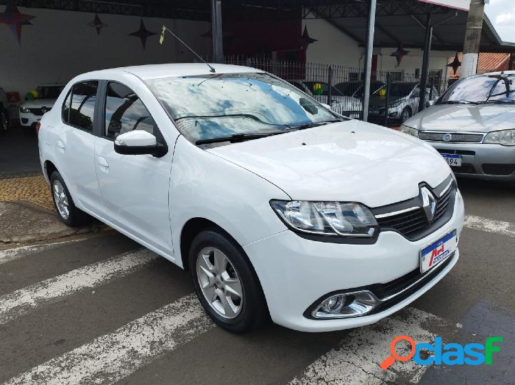 RENAULT LOGAN DYNAMIQUE HI-FLEX 1.6 8V 4P BRANCO 2015 1.6