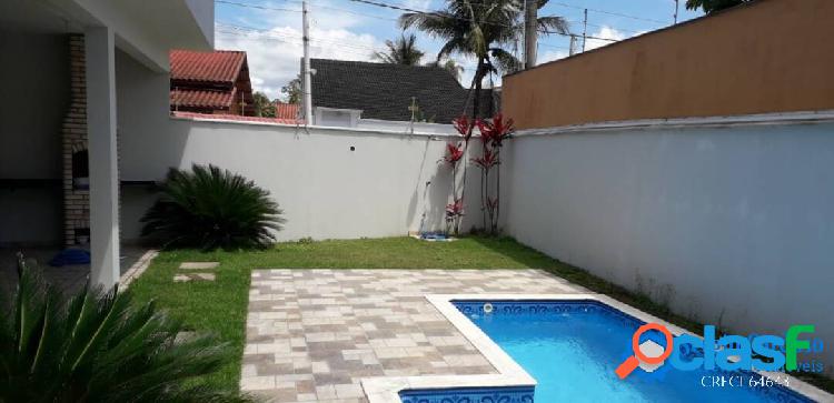 CASA SEMI NOVA-3 QUARTOS-SUÍTE-PISCINA-ÁREA GOURMET-50 M