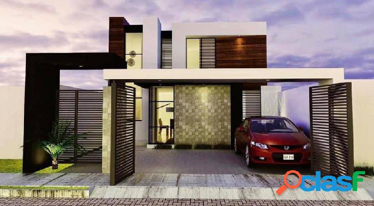 EXCLUSIVA CASA EN PREVENTA MODELO RIO (5 MODELOS