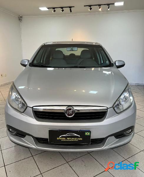 FIAT GRAND SIENA ESSENCE 1.6 FLEX 16V PRATA 2014 1.6 FLEX