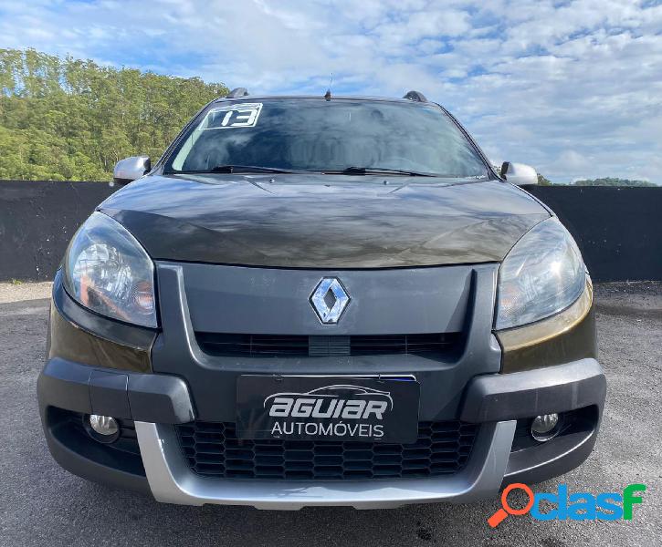 RENAULT SANDERO STEPWAY HI-FLEX 1.6 16V 5P VERDE 2013 1.6