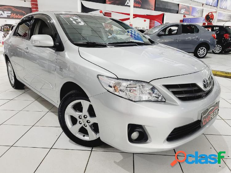 TOYOTA COROLLA XEI 2.0 FLEX 16V AUT. PRATA 2013 2.0 FLEX