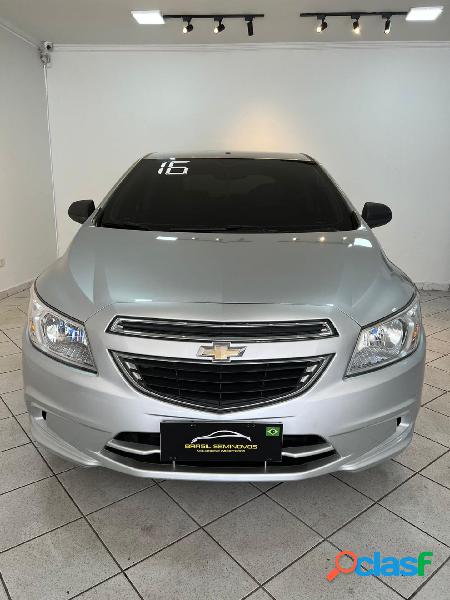 CHEVROLET ONIX HATCH LT 1.0 8V FLEXPOWER 5P MEC. PRATA 2016