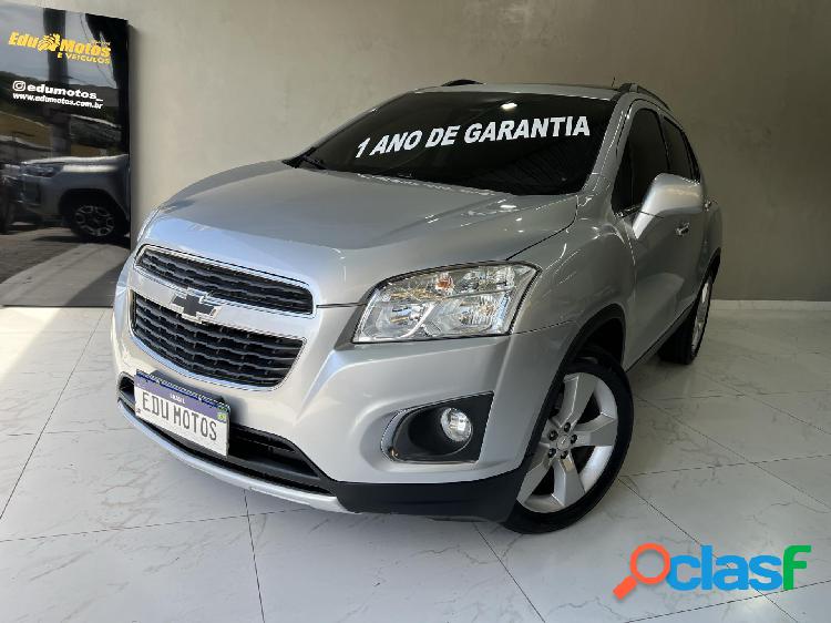 CHEVROLET TRACKER LTZ 1.8 FLEX 4X2 AUTOMATICO PRATA 2014 1.8