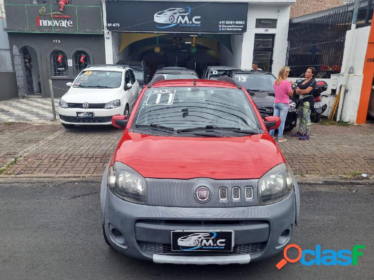 FIAT UNO WAY 1.0 EVO FIRE FLEX 8V 5P VERMELHO 2011 1.0 FLEX