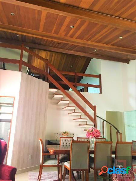 Casa térrea 3 dormitórios, 253m² A.C - Riacho Grande -